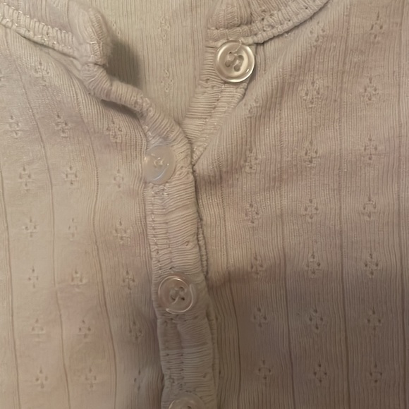 Button Up Crop Top - Picture 3 of 6